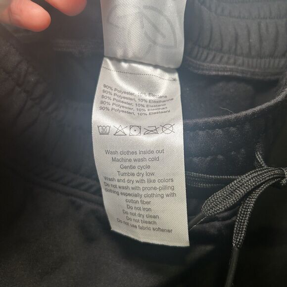 Yogipace Womens Athleisure Yoga Pant Black Stretch Wide Leg M Drawstring Pull On - Picture 6 of 8